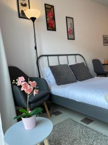 Postel nebo postele na pokoji v ubytování Bubble Hostel