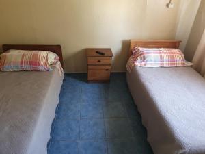 Cama o camas de una habitación en Laura Hostal