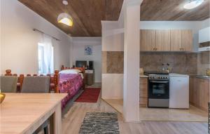 Kuchyň nebo kuchyňský kout v ubytování 2 Bedroom Stunning Home In Gornje Ceranje