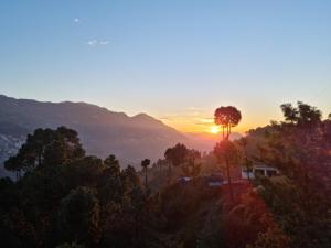 Naturlandskabet i nærheden af den private indkvartering