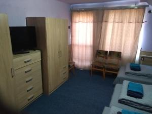 TV a/nebo společenská místnost v ubytování Vízcsepp szállő