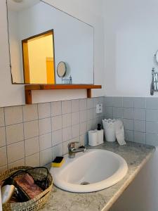 Kúpeľňa v ubytovaní Apartmány u Arény Ostrava