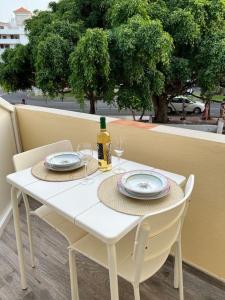 Balkón alebo terasa v ubytovaní Cozy apartment Costa Adeje