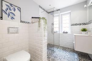 Kúpeľňa v ubytovaní Artus apartments