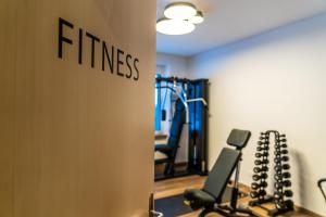 Fitness centrum a/nebo fitness zařízení v ubytování Hotel Kristall-Saphir Superior