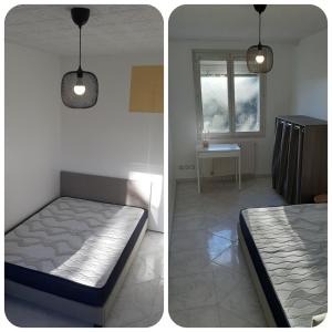 Posteľ alebo postele v izbe v ubytovaní Colocation maison - Villeurbanne près de Lyon