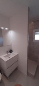 Kúpeľňa v ubytovaní Colocation maison - Villeurbanne près de Lyon
