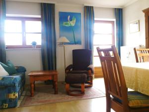 Posezení v ubytování Haus Rottauenblick