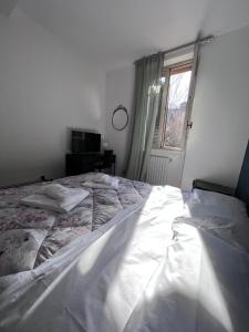 A bed or beds in a room at Hotel Brenta