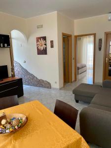 Χώρος καθιστικού στο Il Nido di Giò