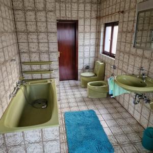 Ett badrum på Zuhause im Grünen