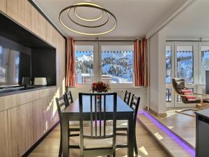 Appartement La Plagne, 3 pièces, 4 personnes - FR-1-455-47の見取り図または間取り図