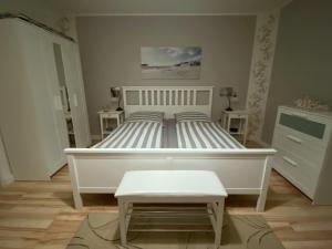 Postel nebo postele na pokoji v ubytování Connys Appartement