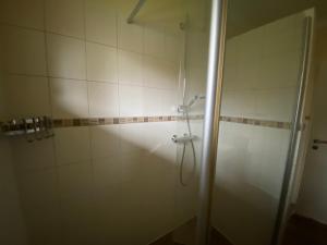 Koupelna v ubytování Connys Appartement