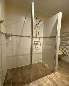 Koupelna v ubytování Connys Appartement
