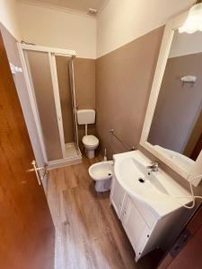 Koupelna v ubytování Antica Locanda La Posta