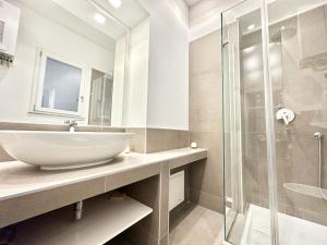 A bathroom at PALAZZO LA ZAGARA