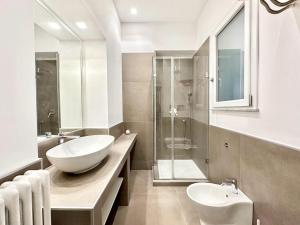 A bathroom at PALAZZO LA ZAGARA