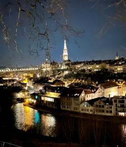 Nespecifikovaný výhled na destinaci Oberburg nebo výhled na město při pohledu z apartmánu