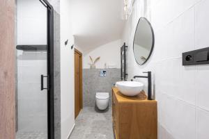 Kúpeľňa v ubytovaní Apartament LUNA APARTZAKOP + 34 fotografií