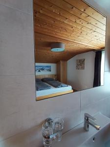 Postel nebo postele na pokoji v ubytování Haus Bianca