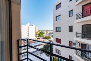 a view from the balcony of a building at Duarte Quirós 2405 - B Alto Alberdi Full Equipado con Balcón in Córdoba