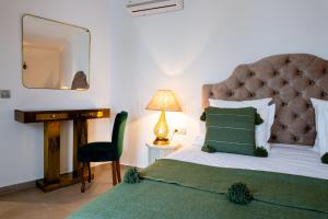Riad Dar Blanche & Spa客房内的一张或多张床位