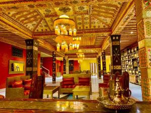 Posezení v ubytování Hotel Riad Xaluca