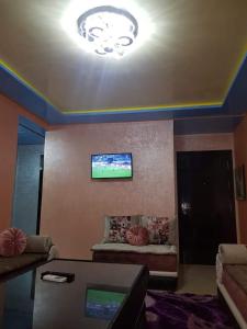 TV a/nebo společenská místnost v ubytování Appartement A1 ARENA DE MARTIL