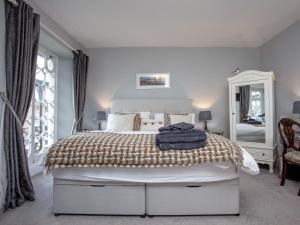 Postel nebo postele na pokoji v ubytování Ranscombe House