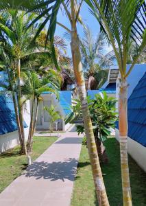 Zahrada ubytování Cosè Gili Beach Resort