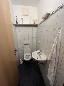 Koupelna v ubytování Apartment Mölltaler Gletscher 2