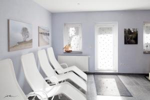 Posezení v ubytování Landhaus Kranichblick