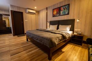 Voodi või voodid majutusasutuse Sandbanks Beach Villas, Morjim toas