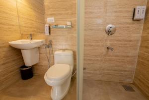 Vannituba majutusasutuses Sandbanks Beach Villas, Morjim