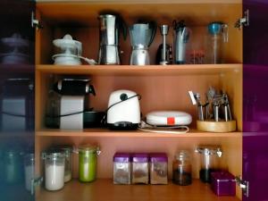 A kitchen or kitchenette at Península de la paz