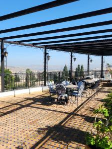 Balkón nebo terasa v ubytování Le Riad Palais d'hotes Suites & Spa Fes