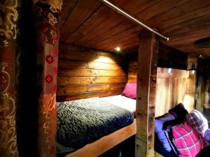 A bed or beds in a room at Ranch House