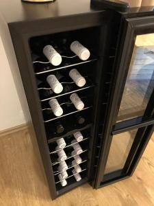Kuchyň nebo kuchyňský kout v ubytování Apartmány a chata MONTANUS