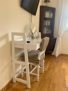 Knihovna v bed and breakfast