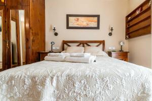 Posteľ alebo postele v izbe v ubytovaní Apartamento en bellavista