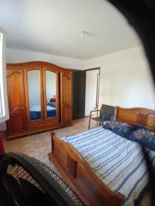 Postel nebo postele na pokoji v ubytování Sababady Villa 3 chambres