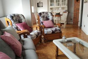 Posezení v ubytování Apartamento Playa Cedeira