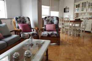 Posezení v ubytování Apartamento Playa Cedeira