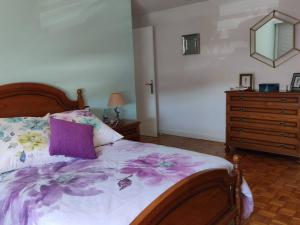 Postel nebo postele na pokoji v ubytování Apartamento Playa Cedeira