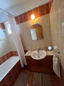 Ett badrum på Apartament na Cyprze