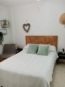 Postel nebo postele na pokoji v ubytování Apartamento VISTAS AL MAR a 40 metros playa