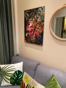 Posedenie v ubytovaní Jungle Story Apartment by Millenaris Park with Free Parking