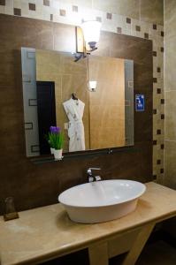 Koupelna v ubytování Hotel Ceibo Dorado