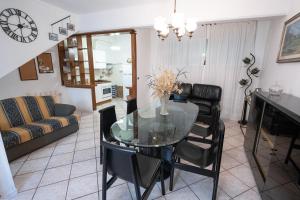 Posezení v ubytování Casa Lago e Camino